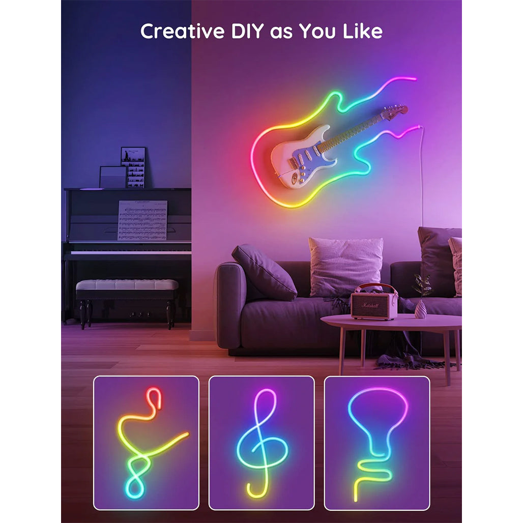 A Photo Of Govee Neon LED Strip Light 3m | H61A0