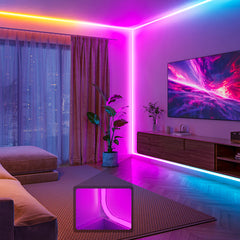 A Photo Of Govee Neon Rope Lights for Wall Lining – 5m | Smart LED Ambient Lighting