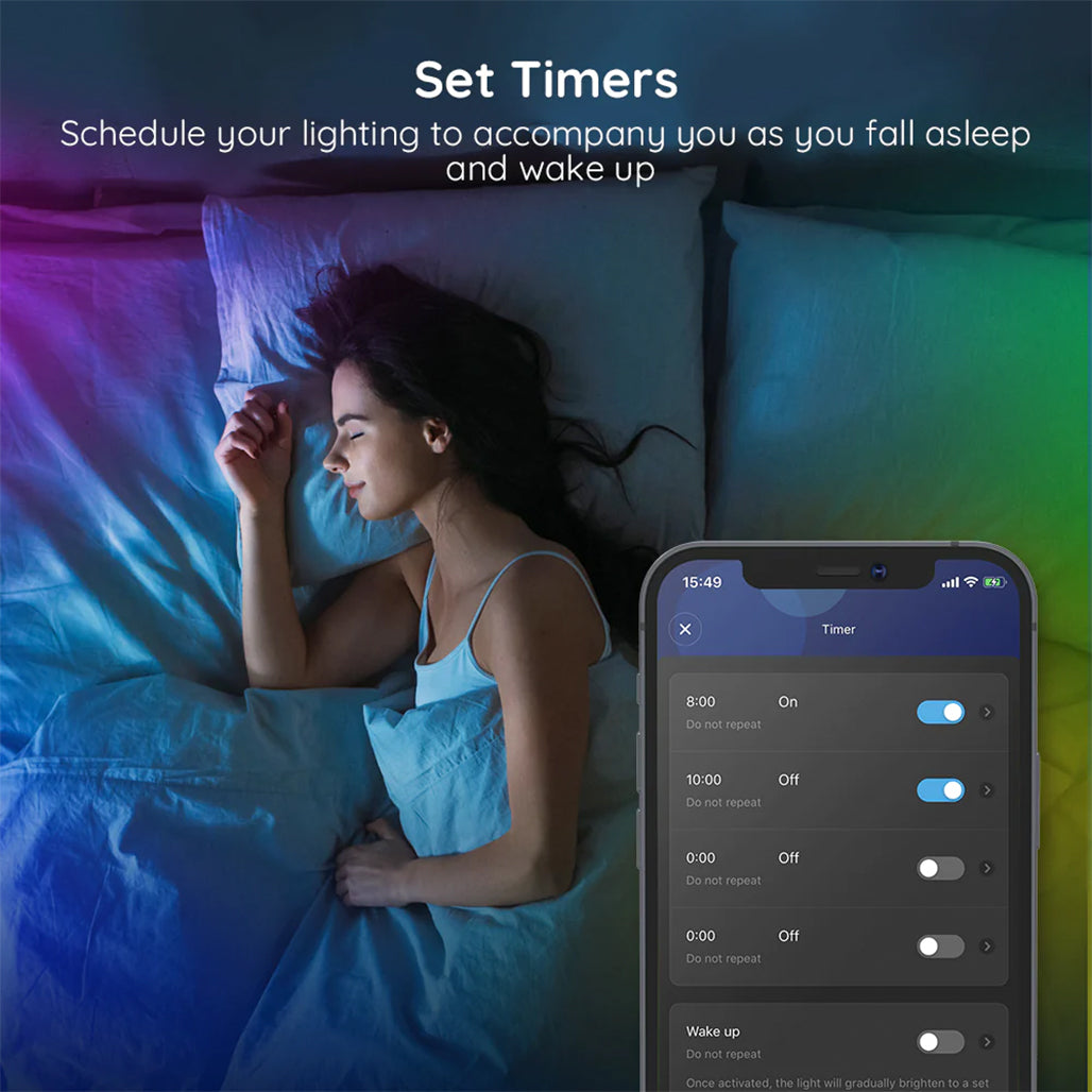 A Photo Of Govee RGB Smart Wi-Fi + Bluetooth LED Strip Lights(10m) | H6110