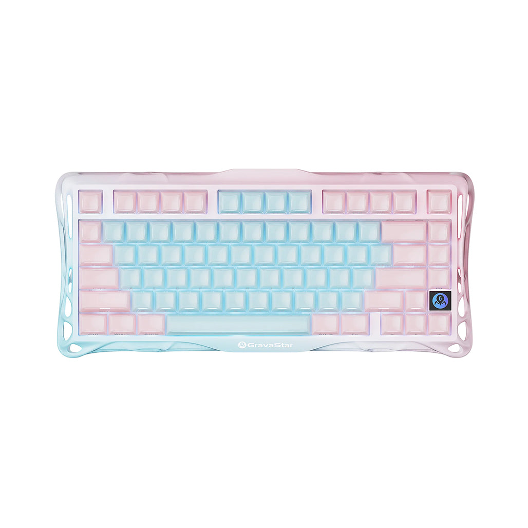 A Photo Of GravaStar Mercury K1 Lite - 75% Mechanical Gaming Keyboard - Linear Switches