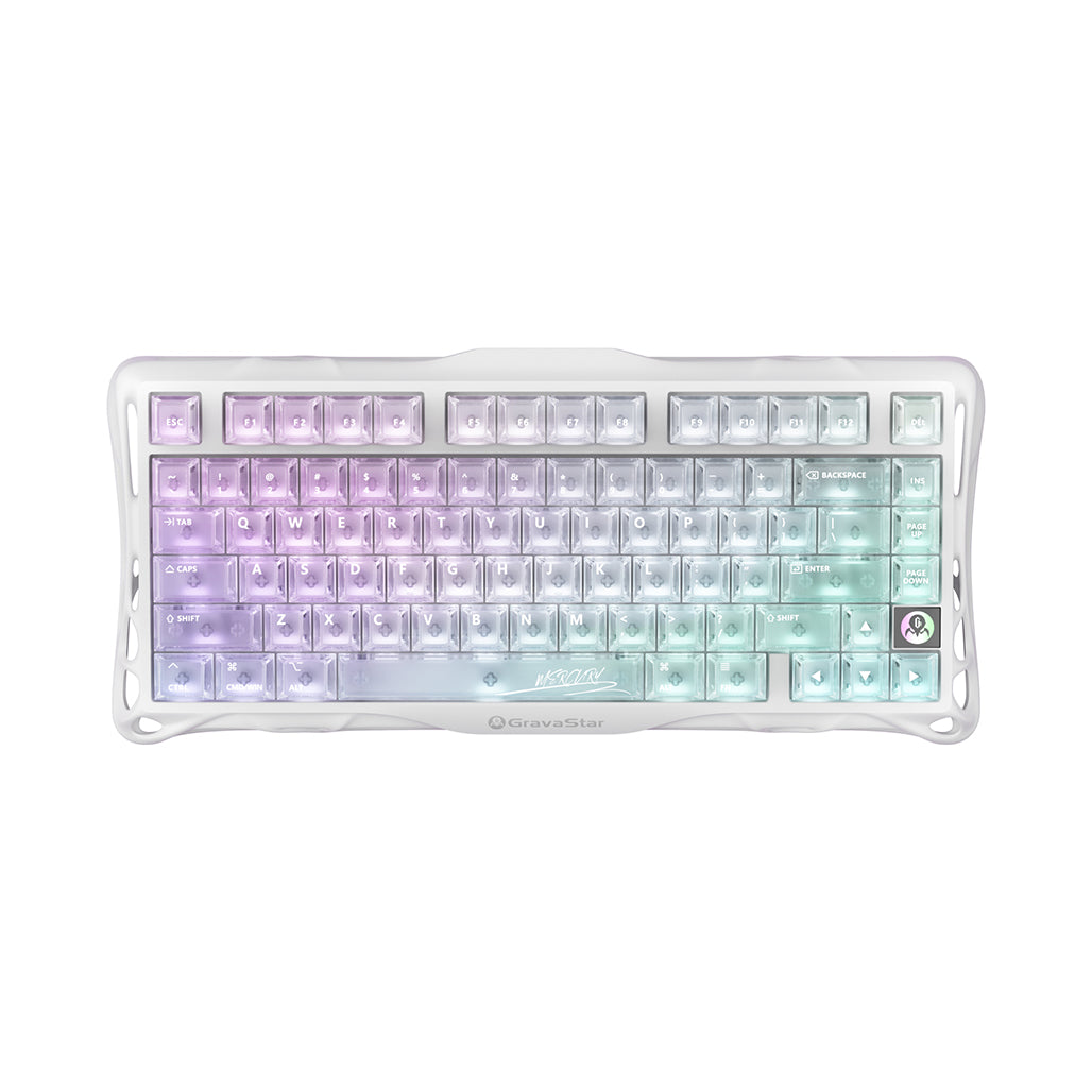 A Photo Of GravaStar Mercury K1 Lite - 75% Mechanical Gaming Keyboard - Linear Switches