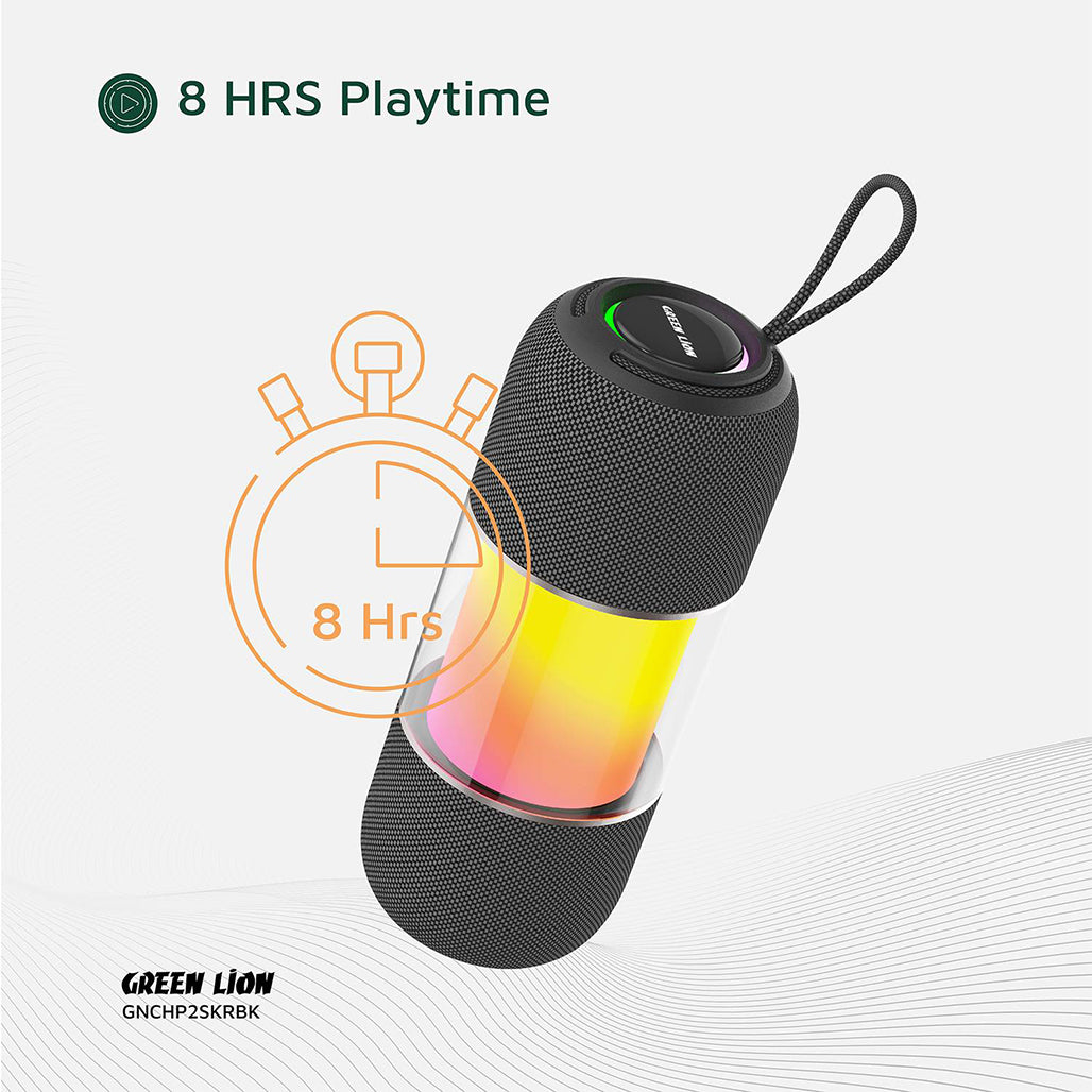 A Photo Of Green Lion Change Pro - RGB Portable Speaker