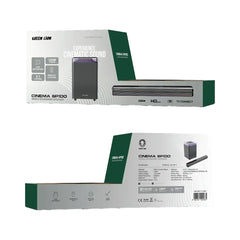 A Photo Of Green Lion Cinema SP100 Wired Soundbar Speaker - Black