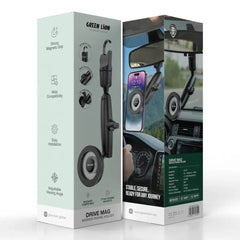 A Photo Of Green Lion DRIVE MAG Magnetic Mirror Phone Holder Black