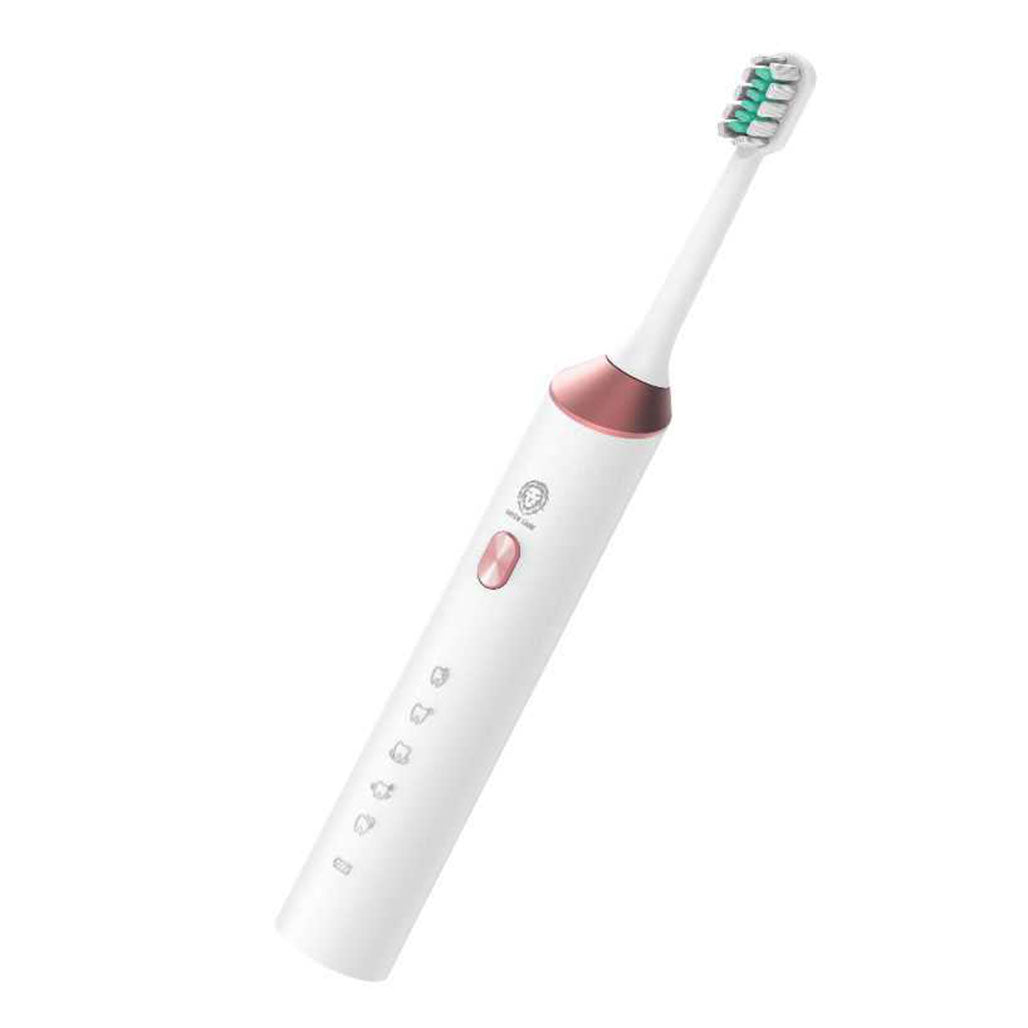 A Photo Of Green Lion Electric Toothbrush - 5 Modes, Slim Design, Intelligent Timing