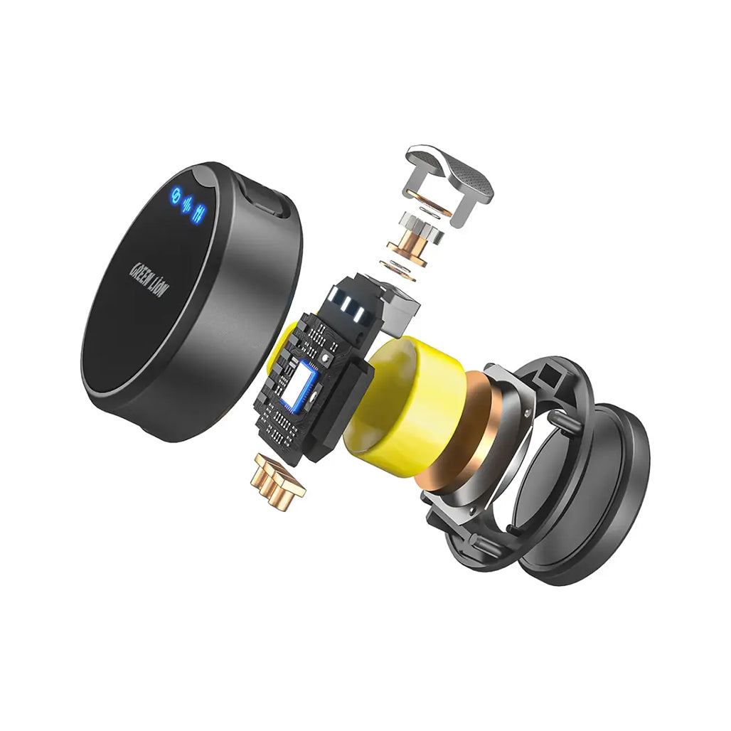 A Photo Of Green Lion GM-93X Microphone - Type-C Devices - Black