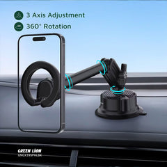 A Photo Of Green Lion GX-39 Magnetic Car Phone Holder