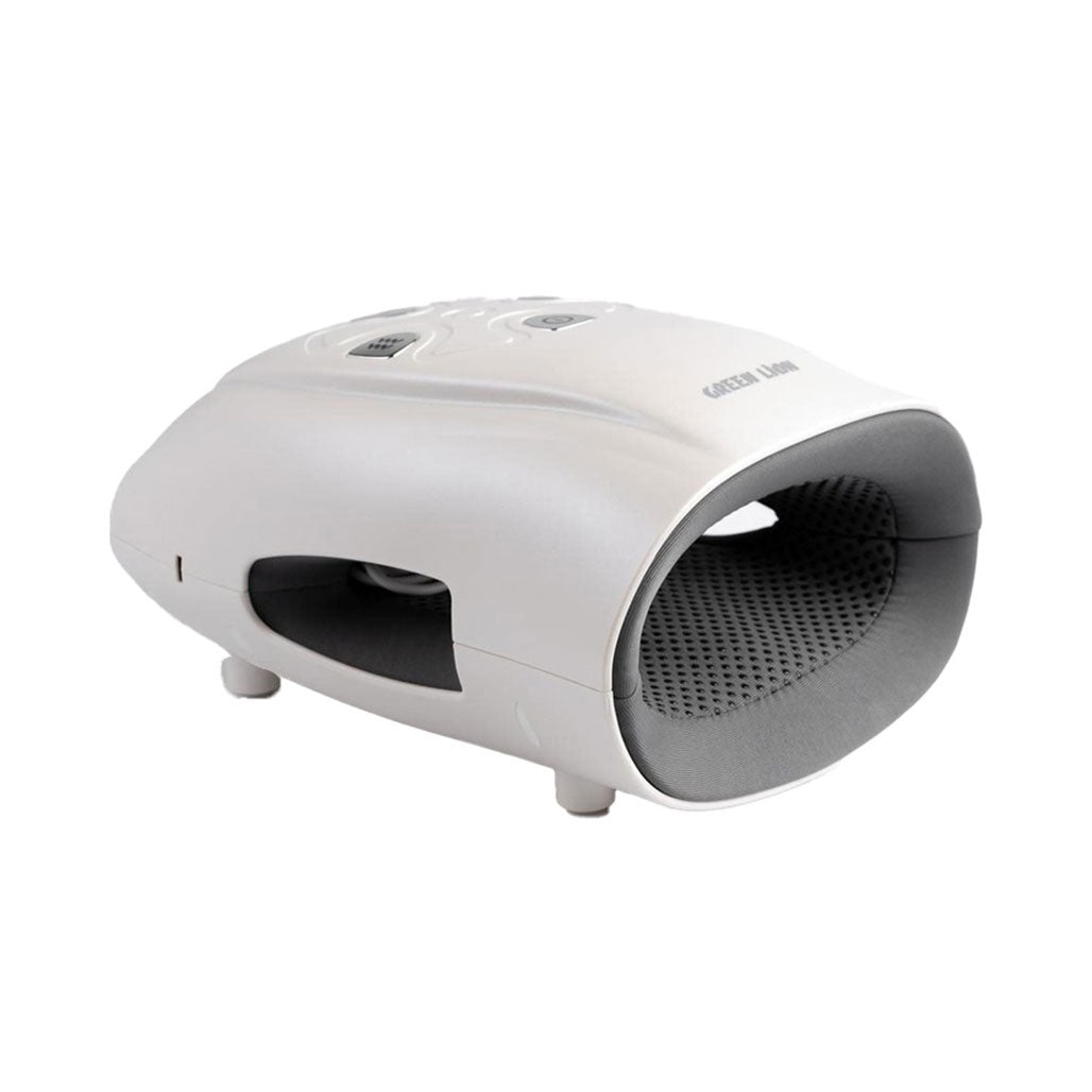 A Photo Of Green Lion GNHANDMASSRWH  Hand Massager - White