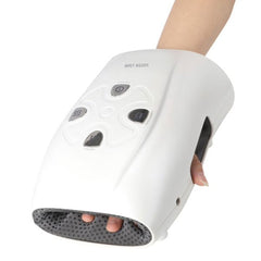 A Photo Of Green Lion GNHANDMASSRWH  Hand Massager - White