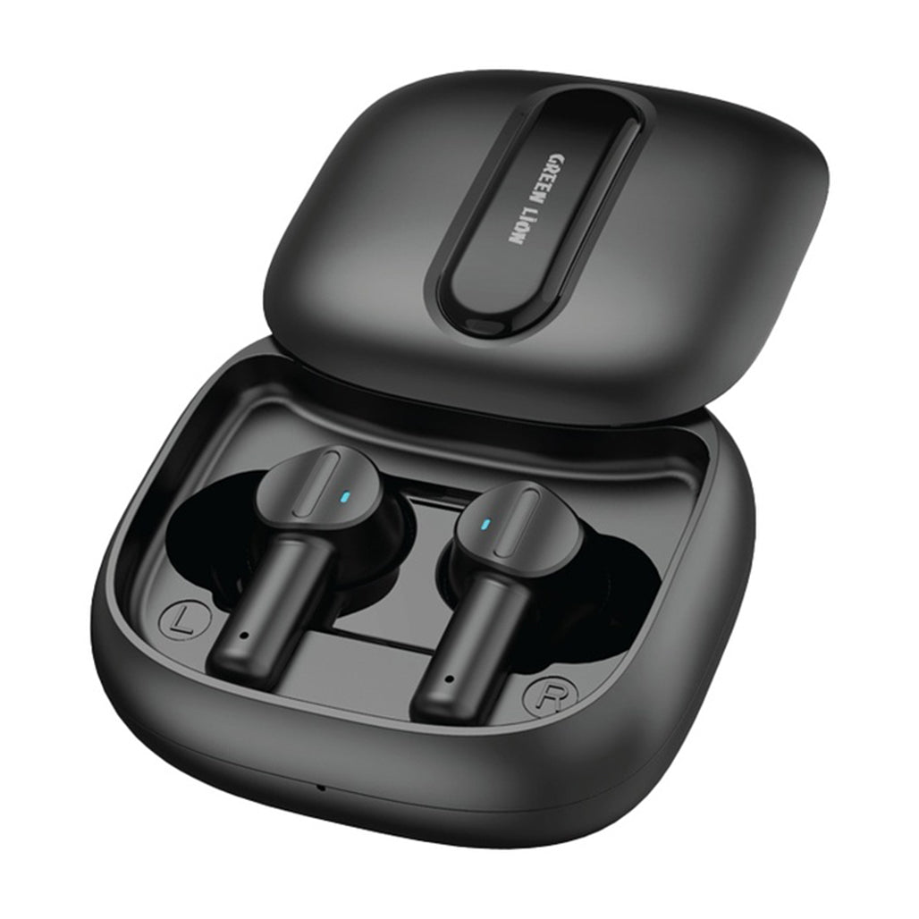 A Photo Of Green Lion Harmonic True Wireless Earbuds | ENC Noise Reduction & Bluetooth 5.3