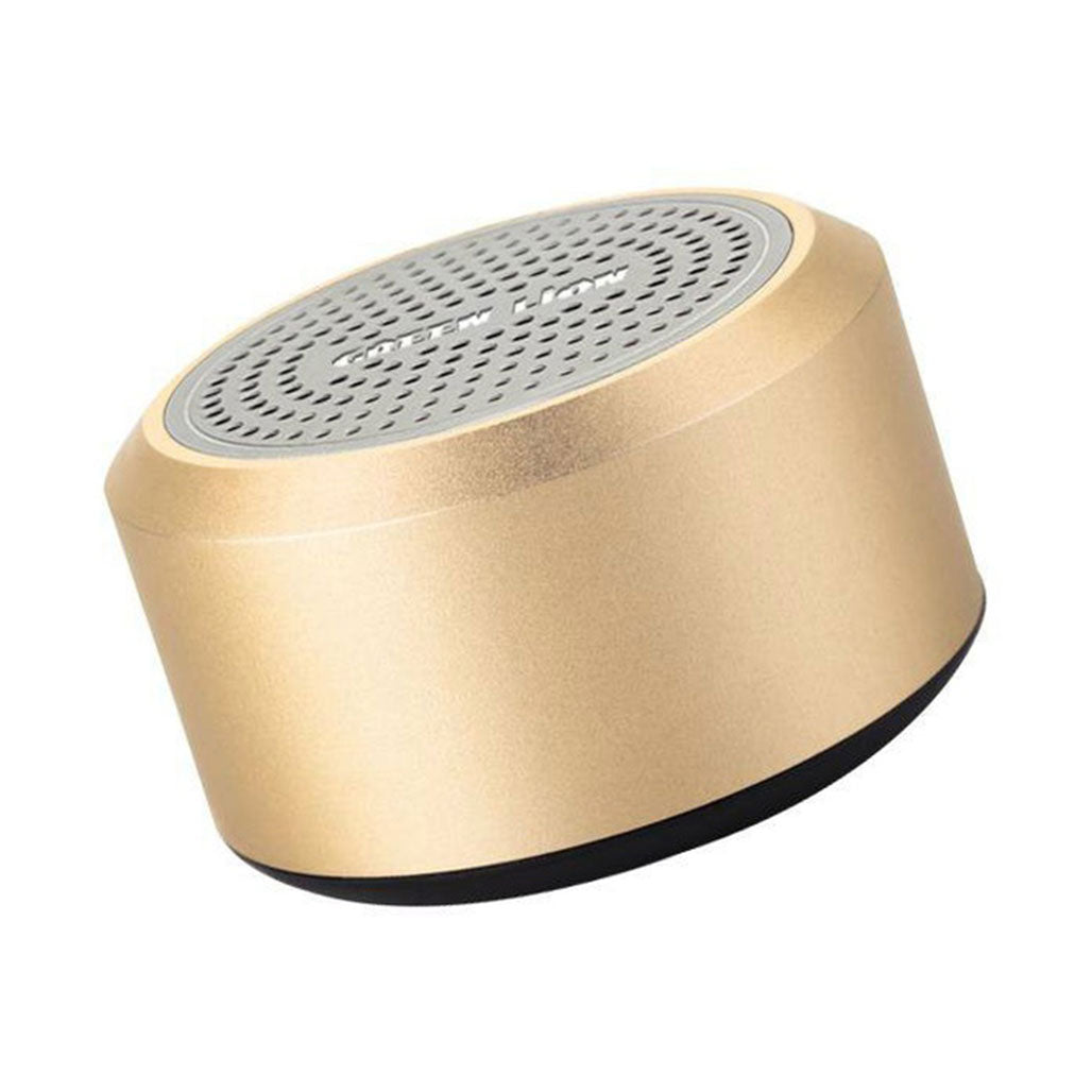 A Photo Of Green Lion Mini Muscle Speaker - Gold - GNMINIMSLSPGD