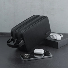A Photo Of Green Lion Monarch Clutch Bag – Black | Stylish & Durable PU Leather Organizer