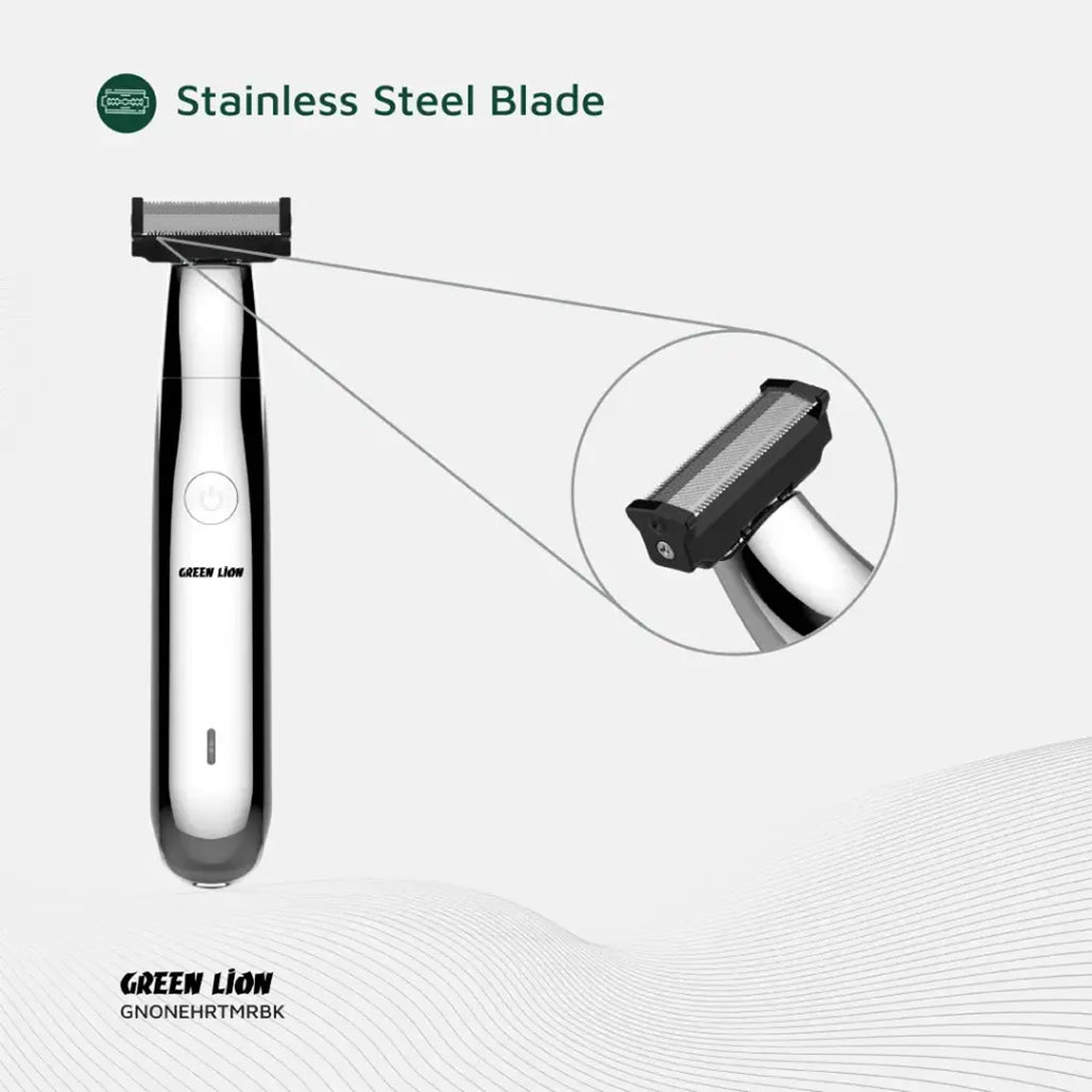 A Photo Of Green Lion One Blade Pro Hair Trimmer - Black