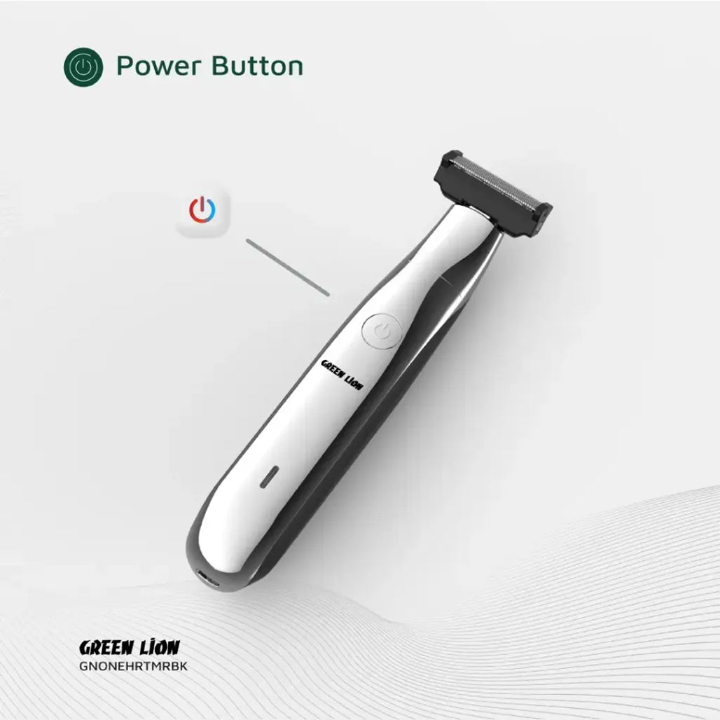 A Photo Of Green Lion One Blade Pro Hair Trimmer - Black
