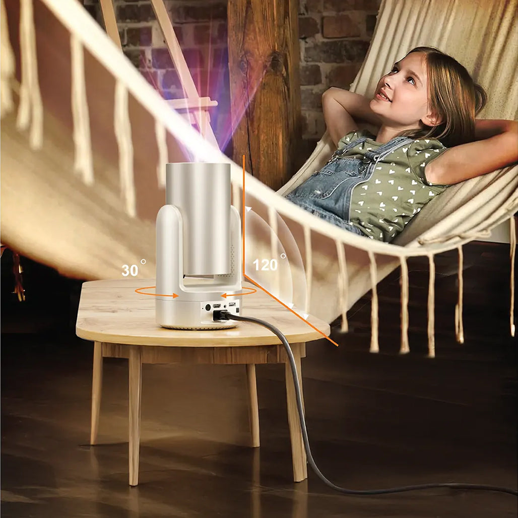 A Photo Of Green Lion Prisma 4K Portable Projector