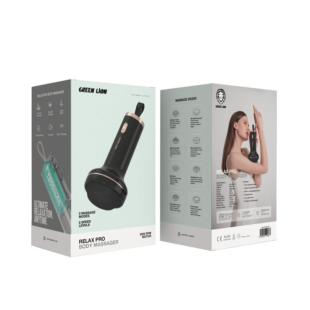 A Photo Of Green Lion Relax Pro Body Massager