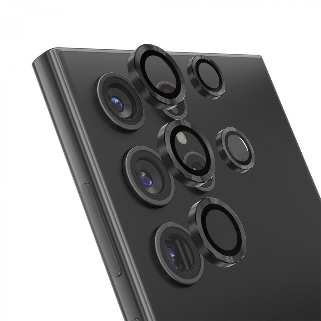 A Photo Of Green Lion S24 Ultra Camera Lens Armor - Black