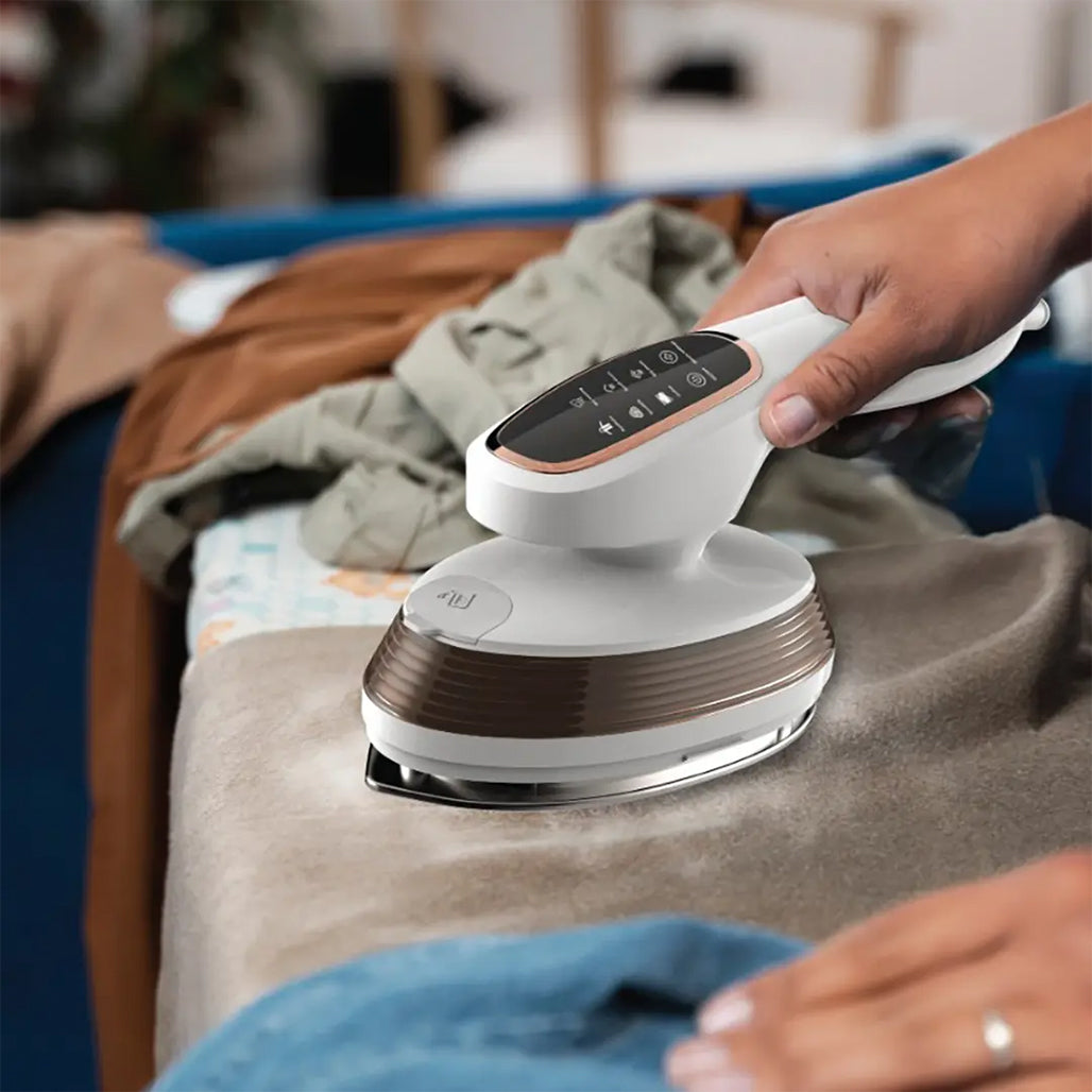 A Photo Of Green Lion Steam Glide Garment Steamer 1500W - White