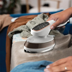 A Photo Of Green Lion Steam Glide Garment Steamer 1500W - White