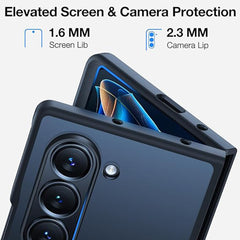 A Photo Of Torras Guardian-Mag Case for Samsung Galaxy Z Fold 6 – Magnetic Slim Fit Case with S Pen Holder, No Adhesive, Compatible with Wireless Charging & Magnetic Accessories