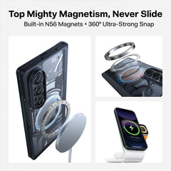A Photo Of TORRAS Guardian Mag Case for Samsung Galaxy Z Fold 7 – Includes 2 Screen Protectors