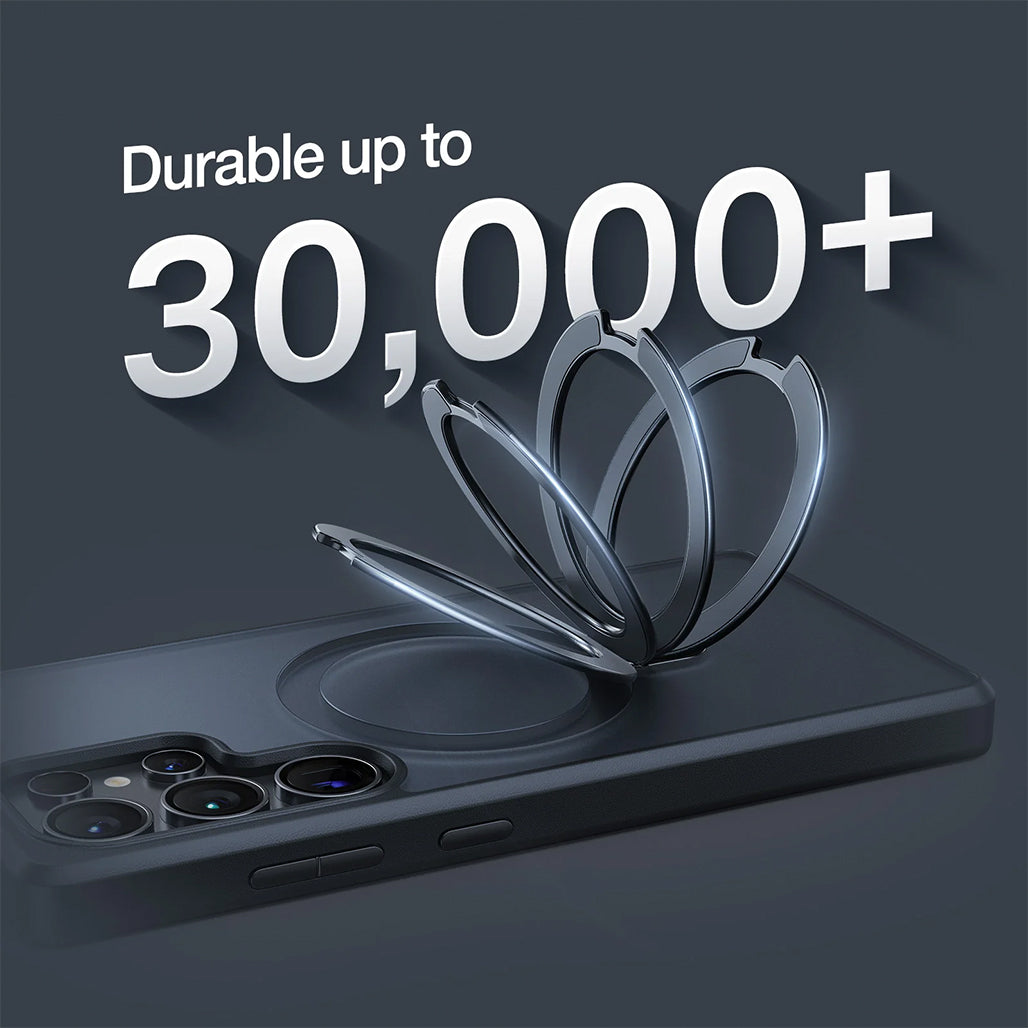 A Photo Of Torras Ostand for Samsung S25 Ultra – Magnetic Kickstand Case with 8ft Drop Protection