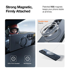 A Photo Of Torras Ostand for Samsung S25 Ultra – Magnetic Kickstand Case with 8ft Drop Protection