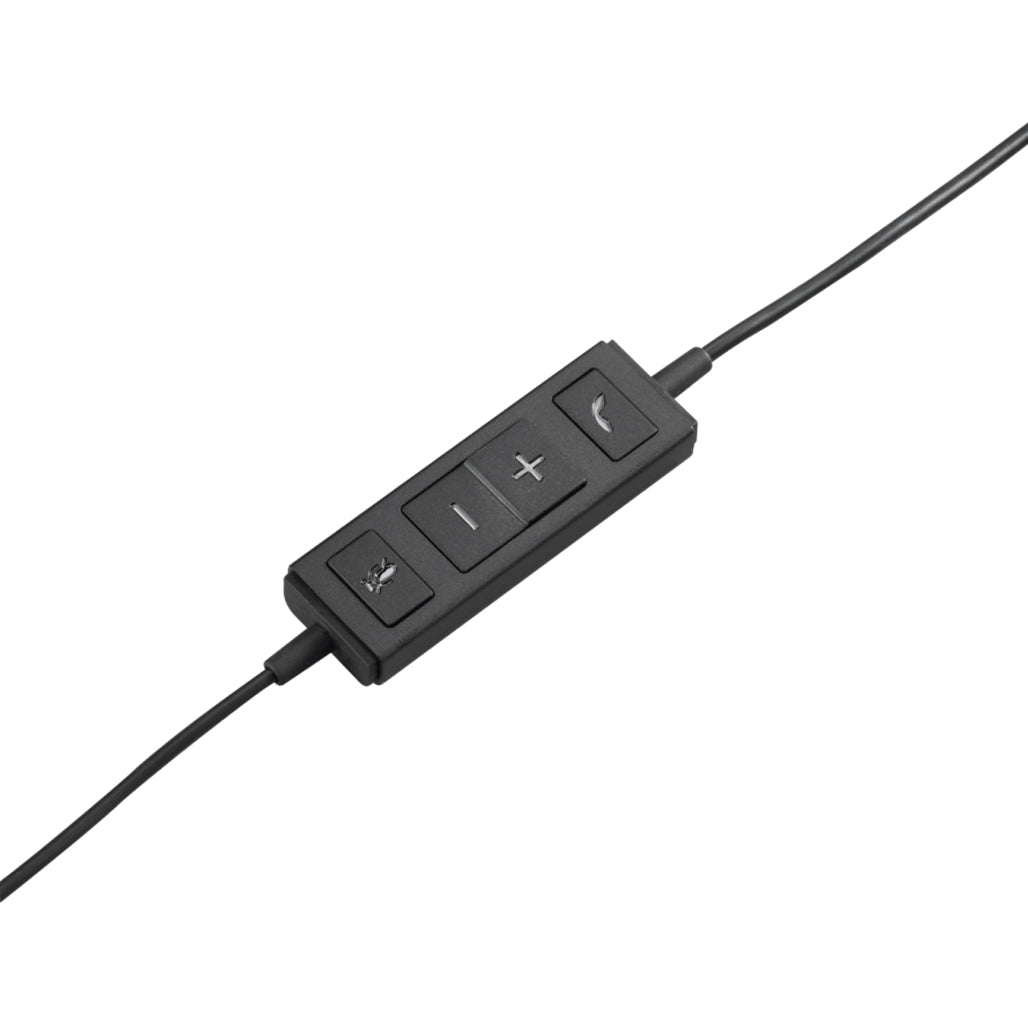 A Photo Of Logitech H570e Wired Headset with Noise-Canceling Mic