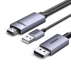 A Photo Of UGREEN HDMI to DisplayPort Adapter Cable