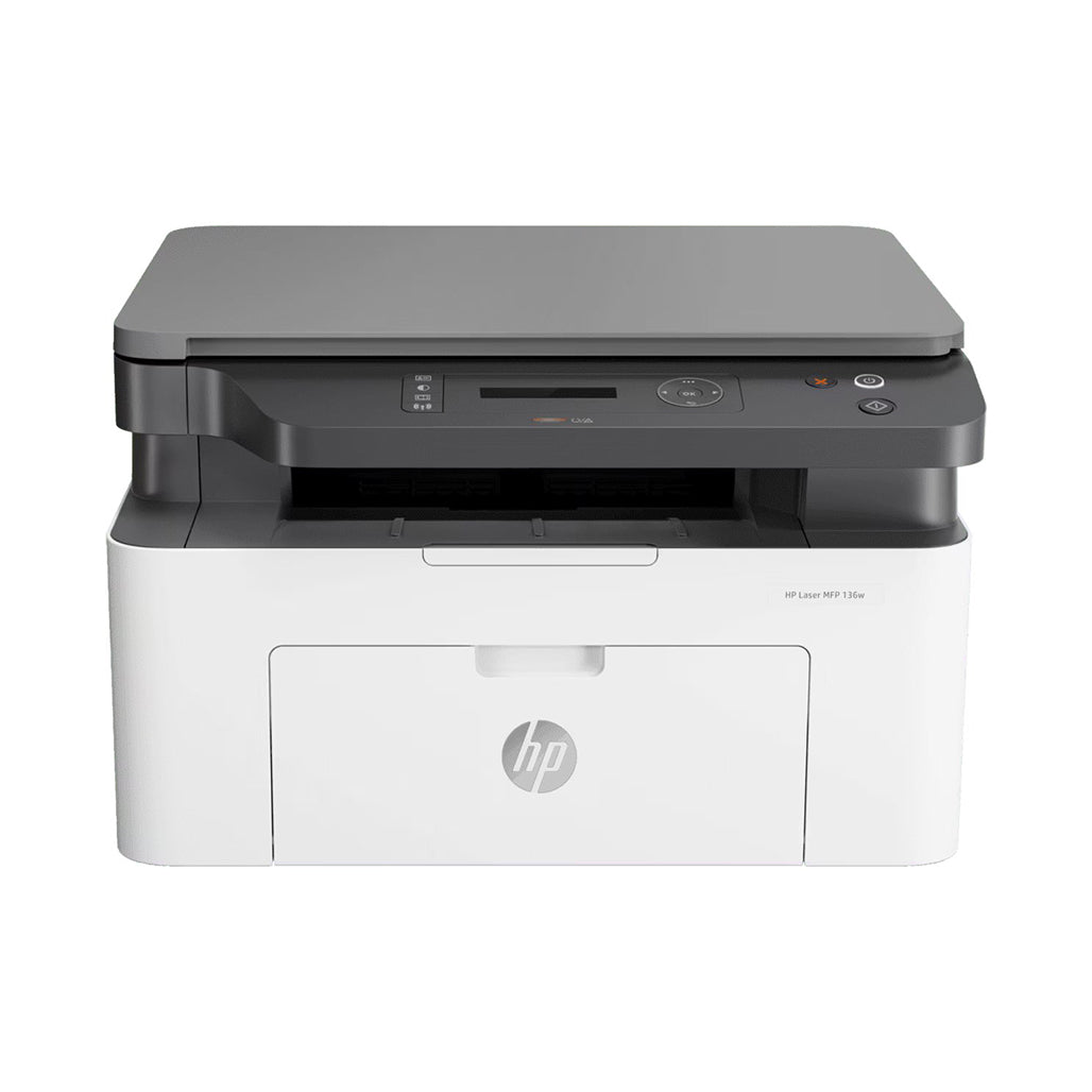 A Photo Of HP Laser MFP 136w Wireless Monochrome Printer