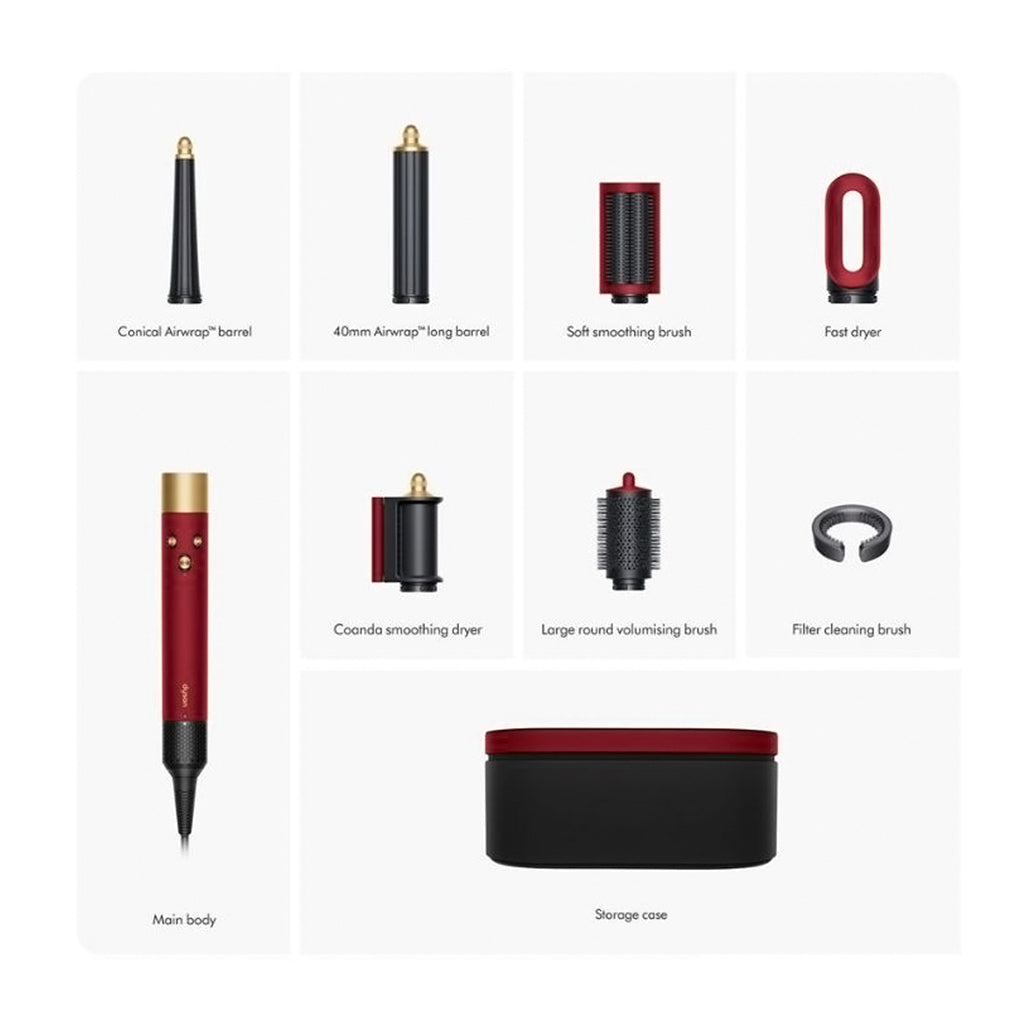 A Photo Of Dyson Airwrap i.d.™ Multi-Styler and Dryer (HS08) - Bluetooth® Enabled Hair Styling Tool