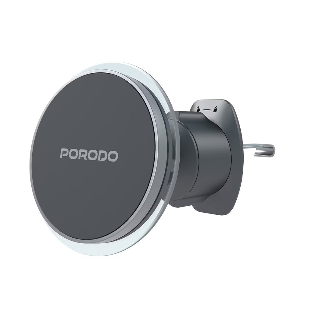 A Photo Of Porodo MagSafe Magnetic Air Vent and Dash Mount