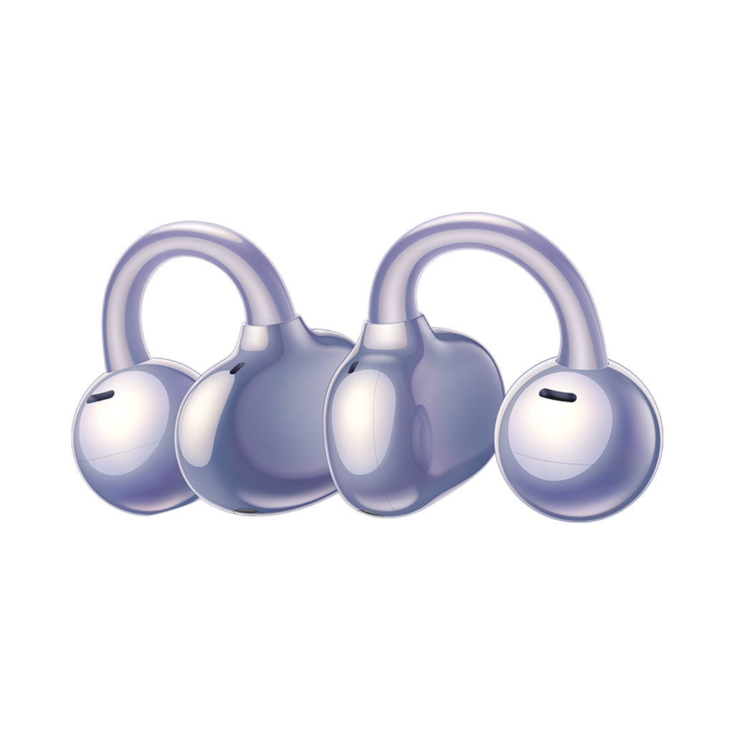 A Photo Of HUAWEI FreeClip - Open-Ear Wireless Earbuds with C-Bridge Design