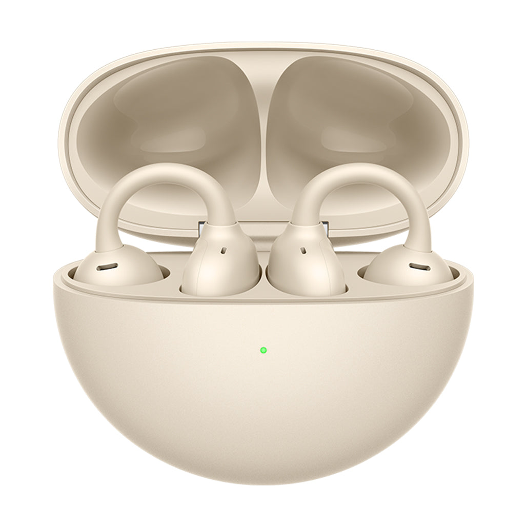 A Photo Of HUAWEI FreeClip - Open-Ear Wireless Earbuds with C-Bridge Design