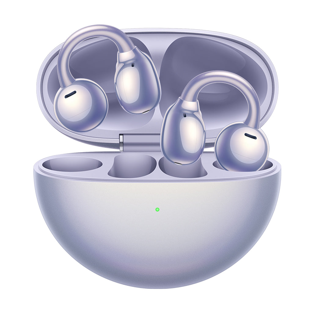 A Photo Of HUAWEI FreeClip - Open-Ear Wireless Earbuds with C-Bridge Design