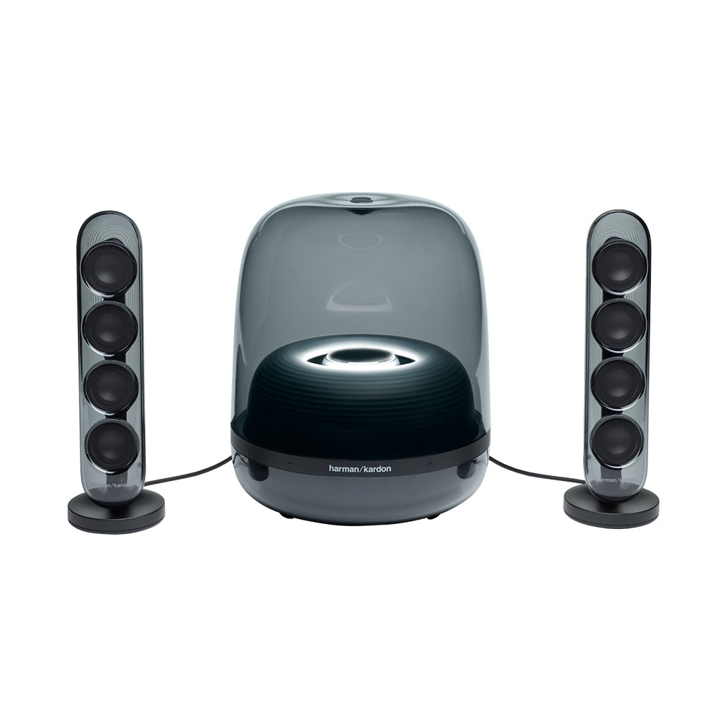A Photo Of Harman Kardon SoundSticks 4 - Bluetooth Speaker System - Black