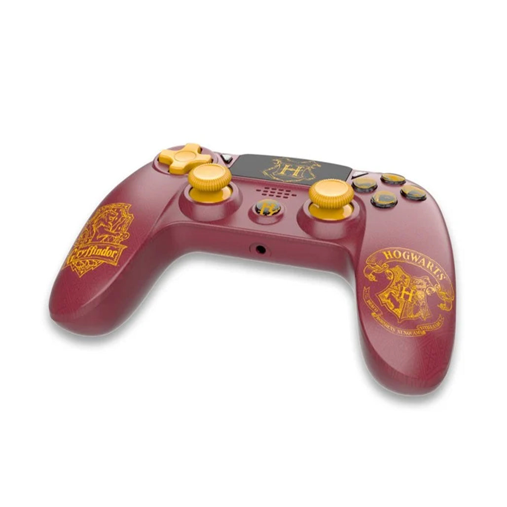 A Photo Of Harry Potter PS4 Wireless Controller - Gryffindor Edition