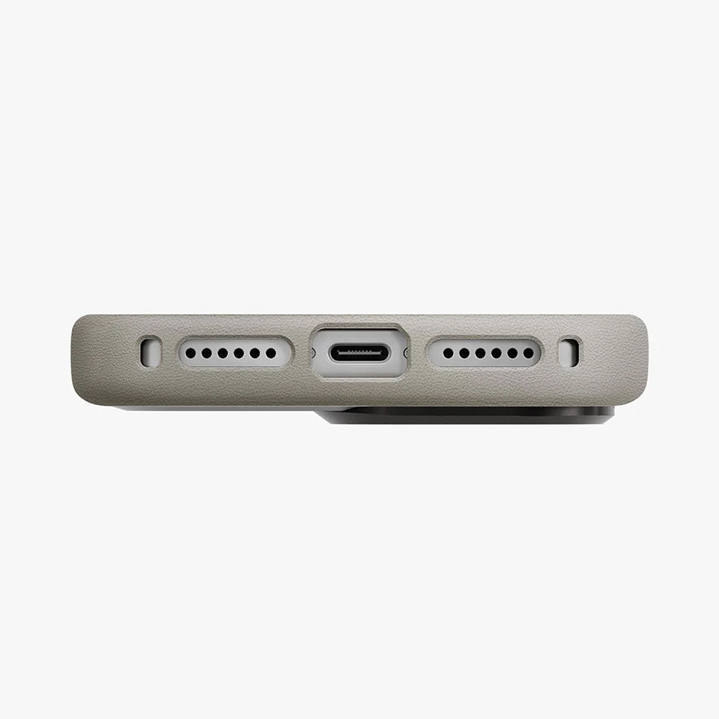 A Photo Of Uniq Heldro Pro for iPhone 17 Pro/ Pro Max – FlexGrip Leatherette Case