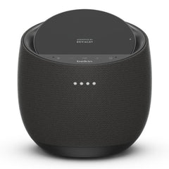 A Photo Of Belkin SOUNDFORM™ Elite Smart Speaker + Wireless Charger with Devialet Audio