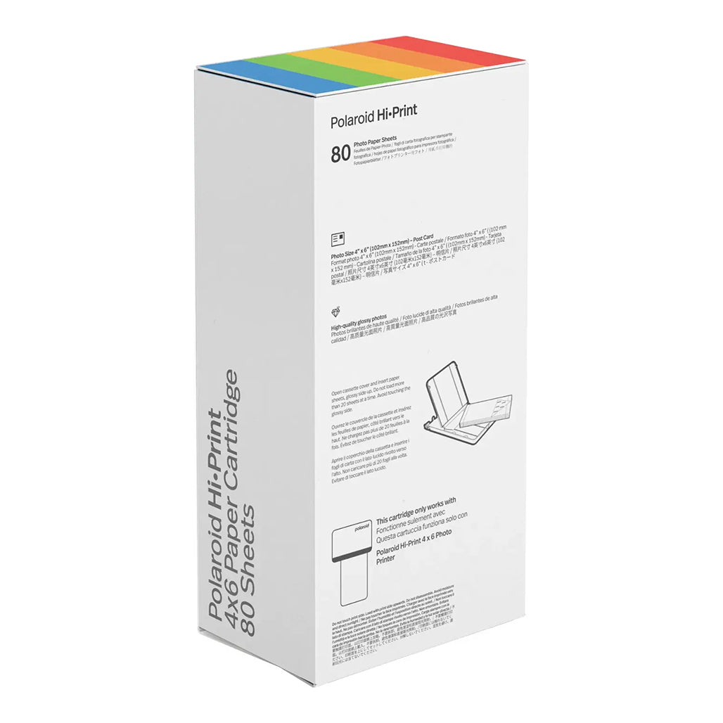 A Photo Of Polaroid Hi-Print 4x6 Photo Paper Cartridges – 80 Sheets