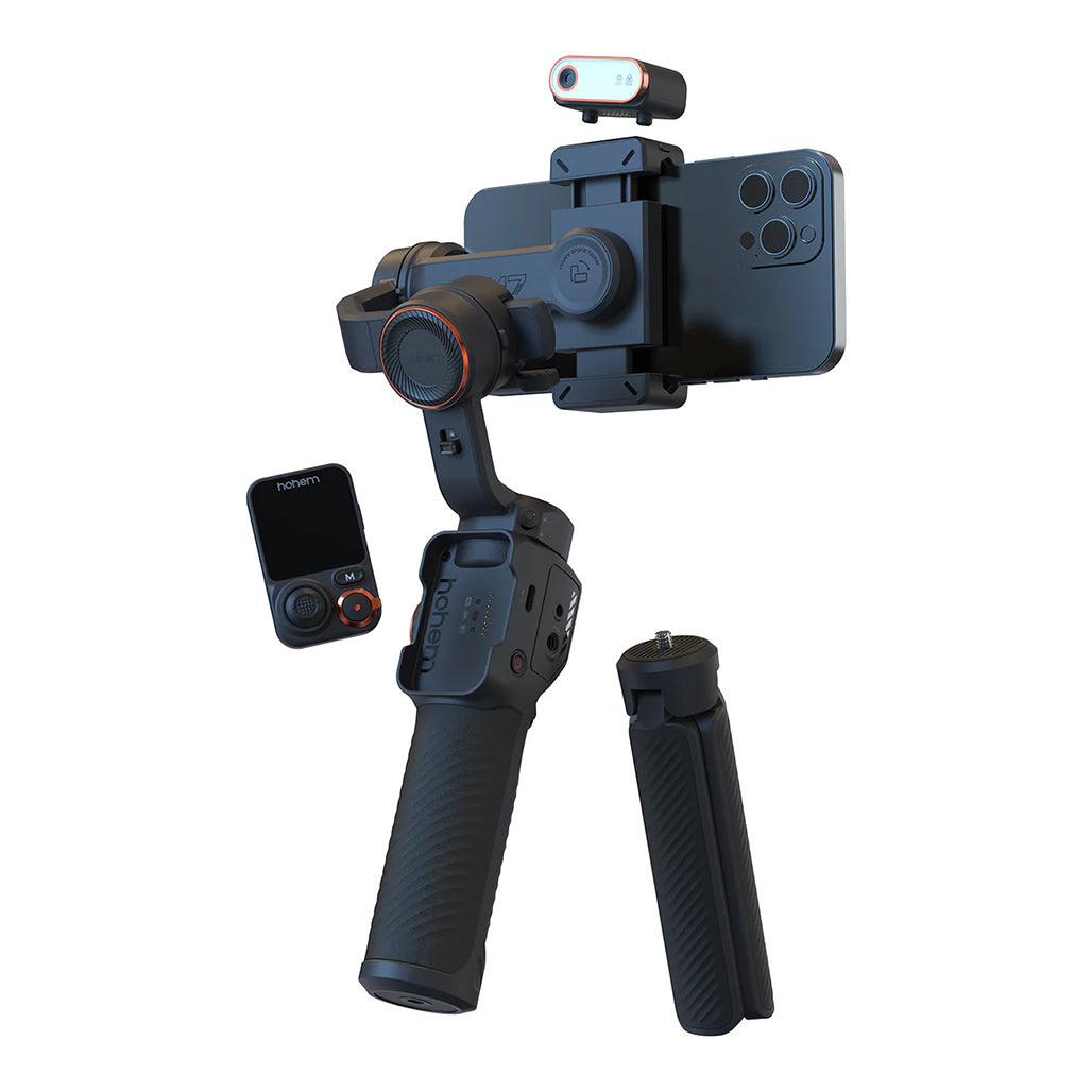 A Photo Of Hohem iSteady M7 AI Tracking Gimbal – Advanced Stabilization & Smart Filmmaking