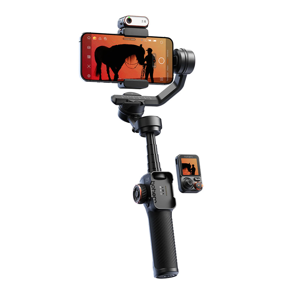 A Photo Of Hohem iSteady M7 AI Tracking Gimbal – Advanced Stabilization & Smart Filmmaking