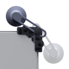 A Photo Of Baseus MaxView Magnetic Car Mount for In-Vehicle Infotainment | 150° Foldable, 270° Angle-Free Viewing | Secure & Convenient