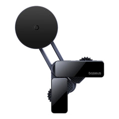 A Photo Of Baseus MaxView Magnetic Car Mount for In-Vehicle Infotainment | 150° Foldable, 270° Angle-Free Viewing | Secure & Convenient
