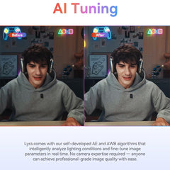 A Photo Of Hollyland Lyra Streaming Combo 4K AI Webcam