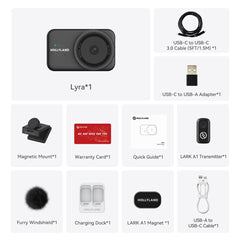 A Photo Of Hollyland Lyra Streaming Combo 4K AI Webcam