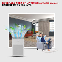A Photo Of Honeywell Air Touch P1 Air Purifier for Large Rooms up to 698 Sq. Ft
