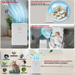 A Photo Of Honeywell Air Touch V3 Air Purifier for Medium Rooms 43.2m²