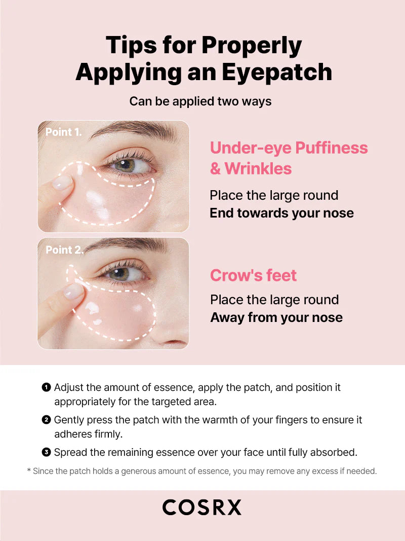 A Photo Of COSRX The Peptide Collagen Hydrogel Eye Patch - 60 Patches