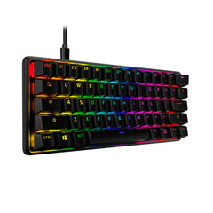 A Photo Of HyperX Alloy Origins 60 Red Switch - Wired Mechanical Gaming Keyboard | 4P5N4AA#ABA